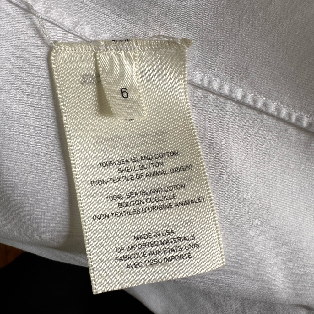 The Row White Button Down Shirt - Picture 7 of 8